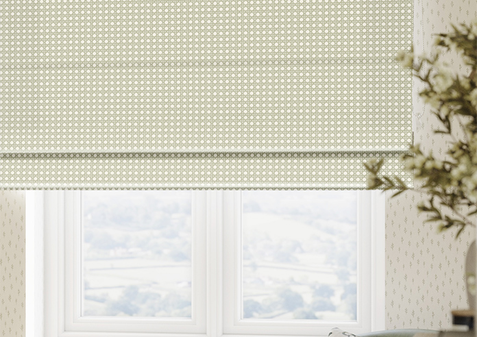 Weavers, Bud Green - Roman Blind - Image 5